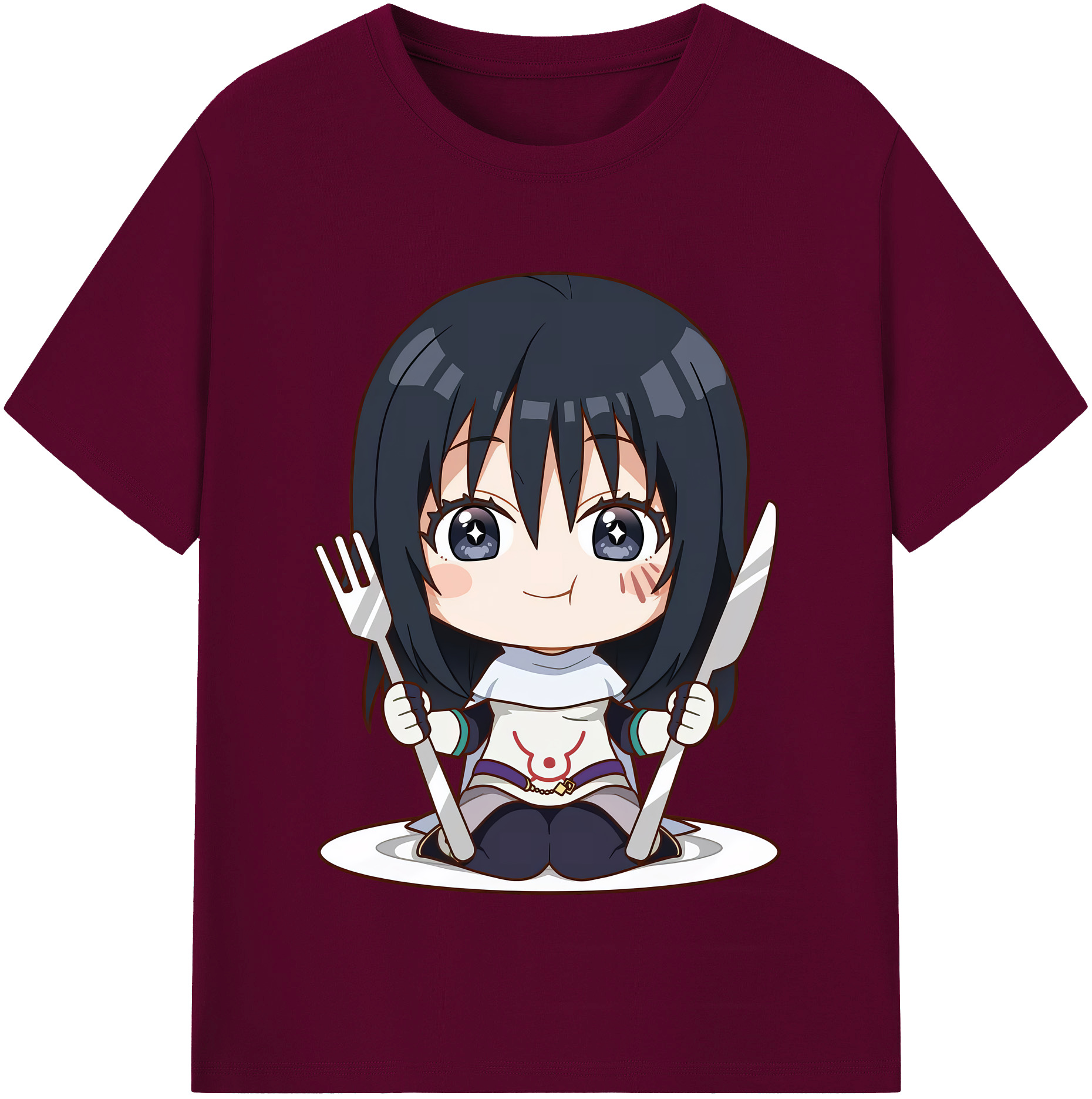 （画像用） 転スラ Regarding Reincarnated to Slime レディースカジュアルプリントTシャツ（綿100％）